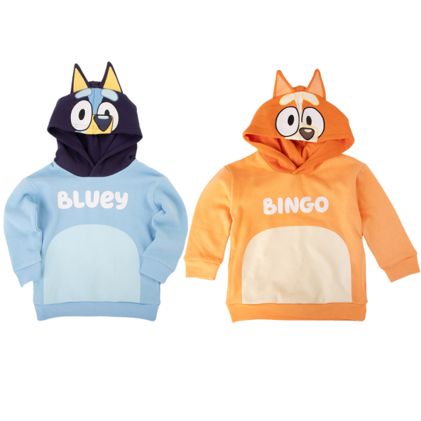 Toddler Bluey & Bingo Hoodies Supply