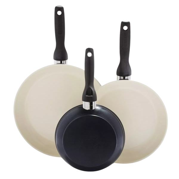 3-Pack GreenPan Frypan Set For Sale