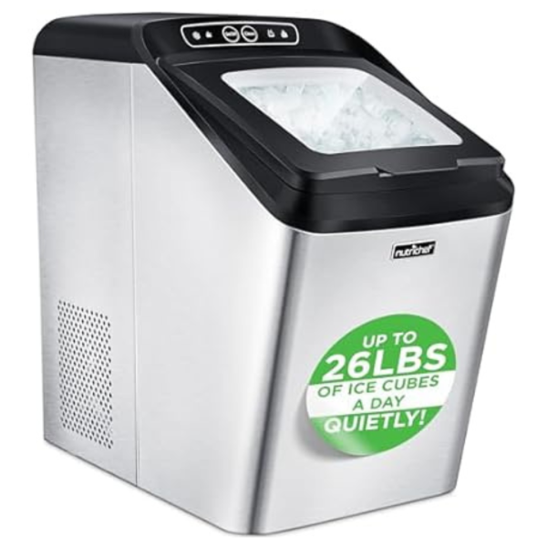 NutriChef Countertop Electric Nugget Ice Maker Machine For Discount