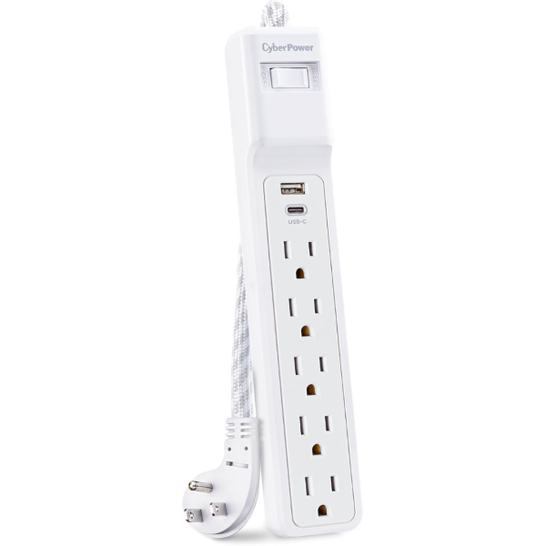 CyberPower P504UC 500J 125V, 15A, 5 Outlets Surge Protector with 4 ft. cord Online