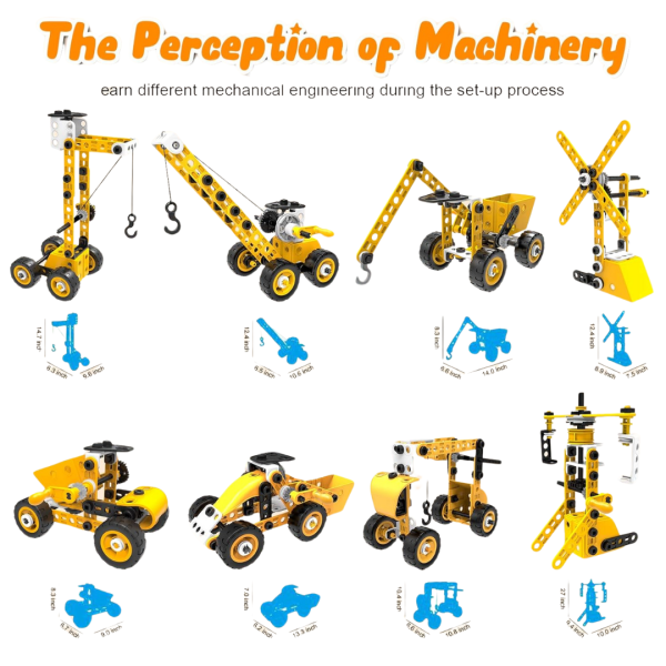 HOMETTER 108 Pcs 10 In 1 Construction Set Online