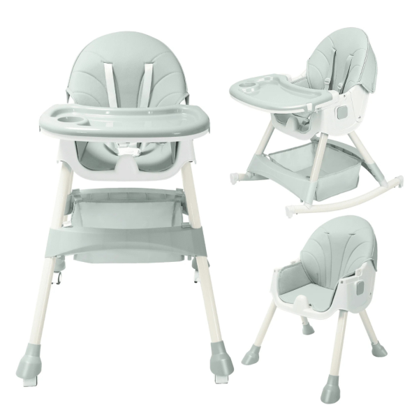 Harppa Convertible 4-In-1 Baby High Chair With Removable Tray Hot on Sale