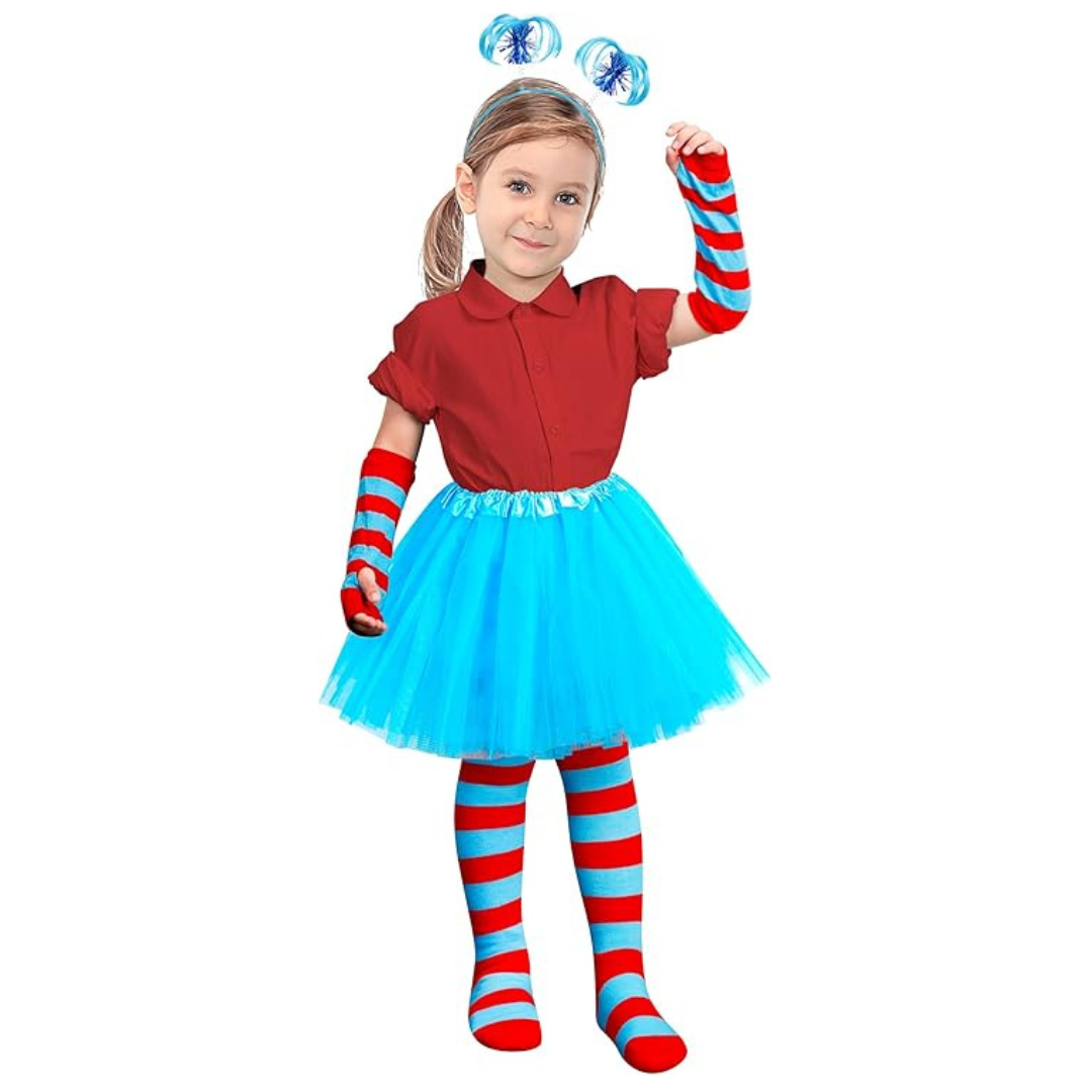 4 Pc. Dr. Seuss Costume Hot on Sale