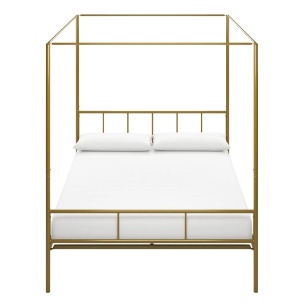 Novogratz 4195239N Marion Metal Canopy Platform Queen Bed Frame Online Sale