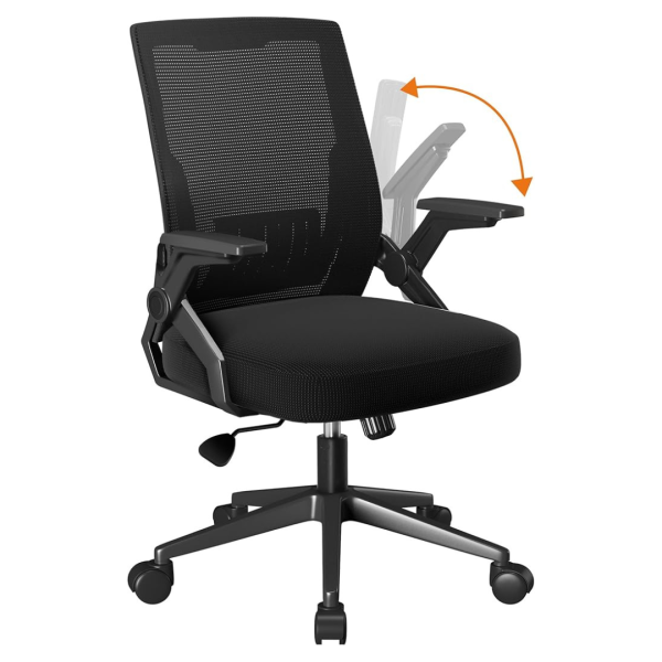 Flip-up Armrests Ergonomic Computer Foldable Mesh Chair Hot on Sale