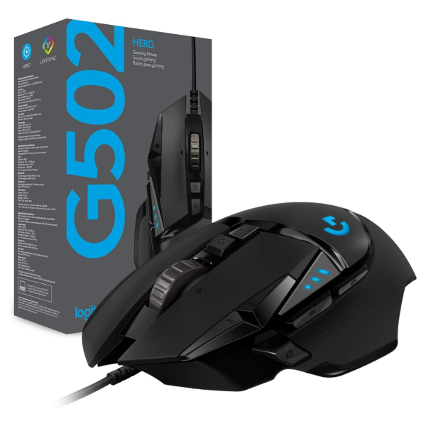 Logitech G502 Hero High Performance Wired Gaming Mouse Discount