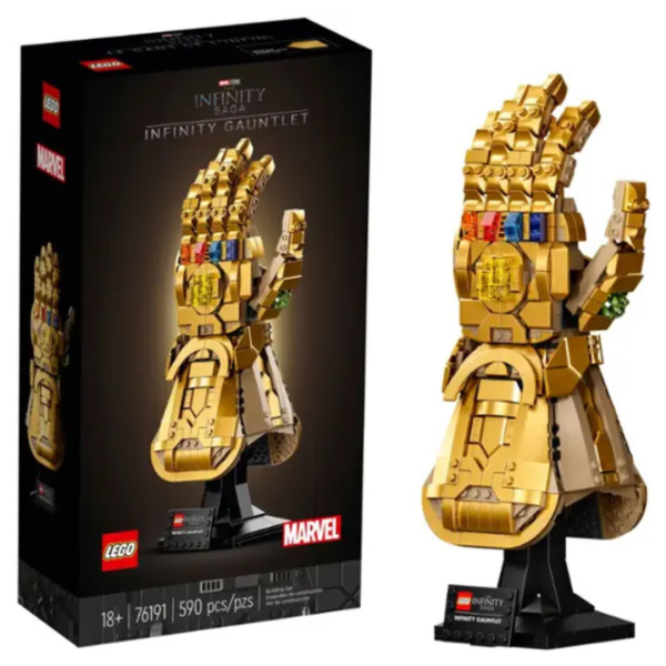LEGO Marvel Infinity Gauntlet 76191 Collectible Building Kit (590-Pieces) For Sale