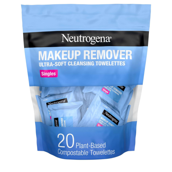 20-Count Neutrogena Makeup Remover Cleansing Face Wipes Online now