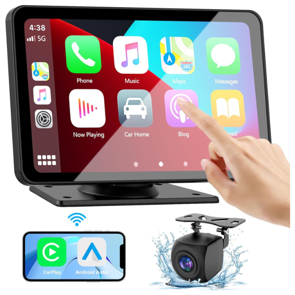 Zembukil 7  HD Portable Apple Carplay Screen For Cheap