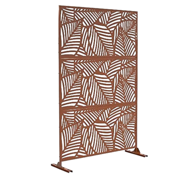 47.2  x 76  Decorative Privacy Screen Outdoor Divider With Stand Online