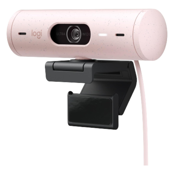 Logitech Brio 500 Full HD Dual Noise Reduction Mics Privacy Cover Webcam Online Sale