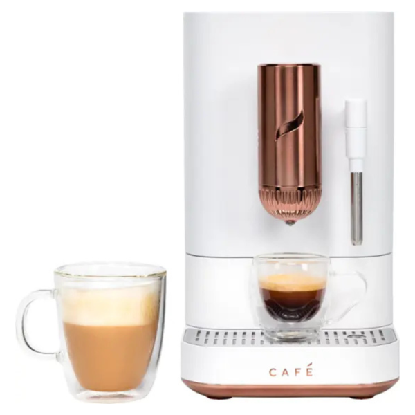 Cafe Affetto Automatic Espresso Machine + Milk Frother With 20 Bars Of Pressure Online Sale