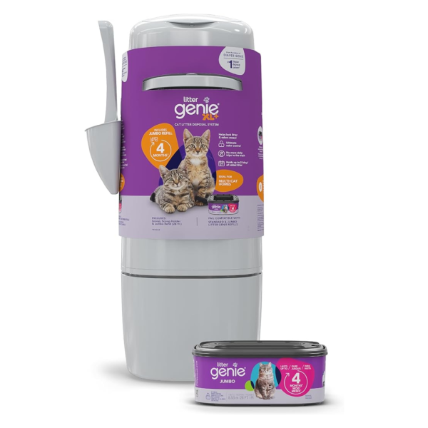 Litter Genie XL+ Cat Litter Disposal System For Ultimate Odor Control Cheap
