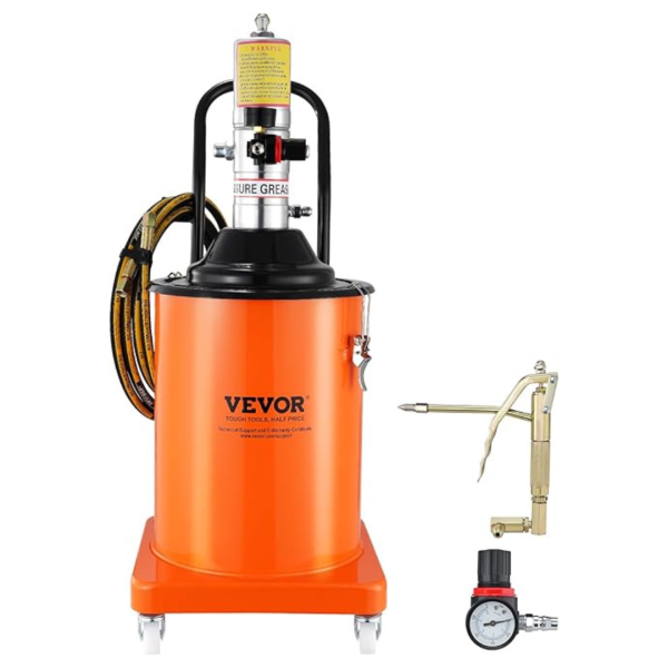 Vevor 5 Gallon Air Grease Pump With 13 Ft High Pressure Hose & Grease Gun Cheap