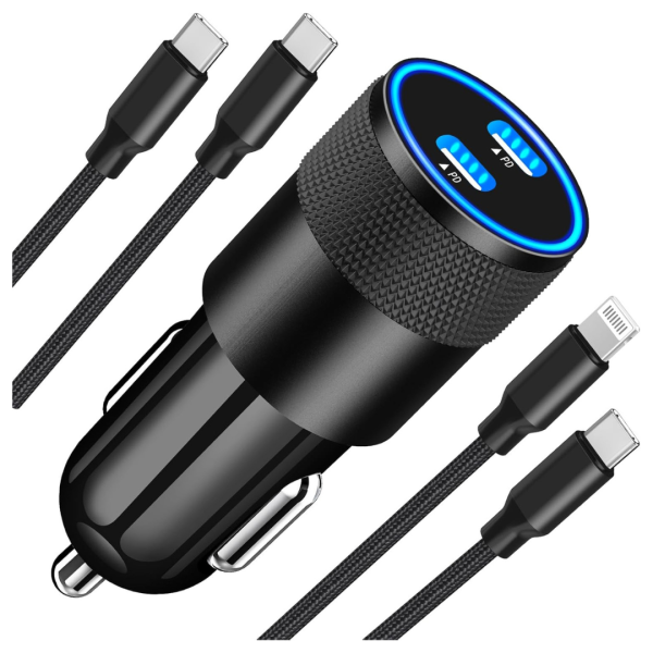72W Dual PD Car Fast Charger - Apple MFi Certified Sale