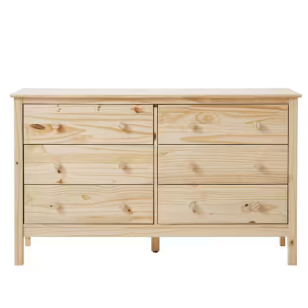 StyleWell Unfinished 6 Drawer 54 Inch Dresser For Cheap