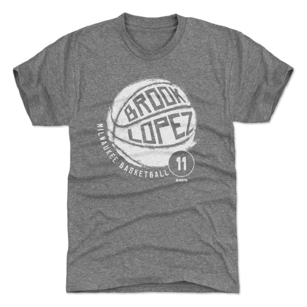 Brook Lopez Milwaukee Basketball WHT Fashion