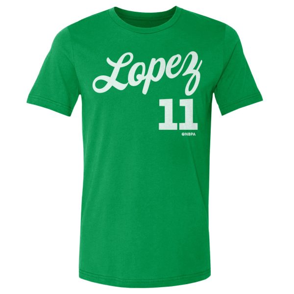 Brook Lopez Milwaukee Script WHT Sale