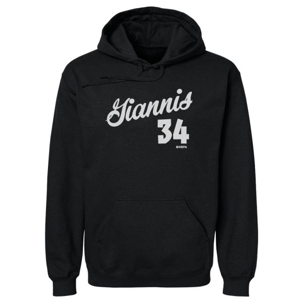 Giannis Antetokounmpo Milwaukee Script WHT Fashion - Image 3