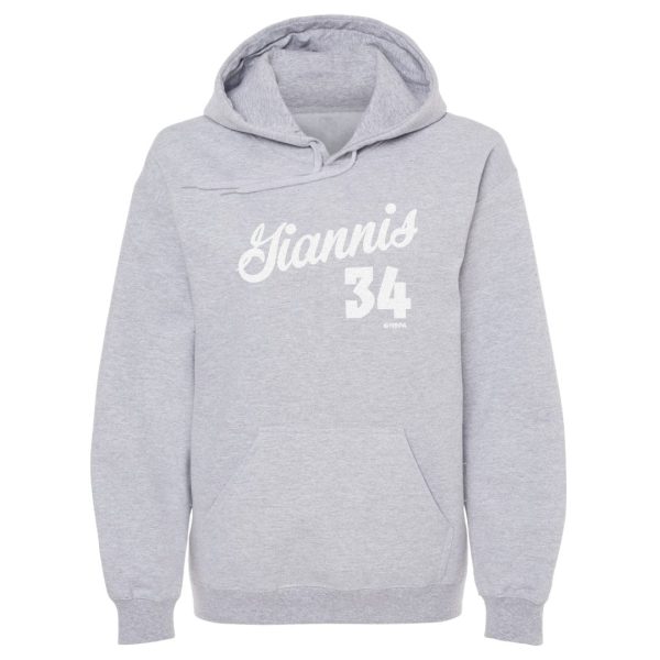 Giannis Antetokounmpo Milwaukee Script WHT Fashion - Image 2