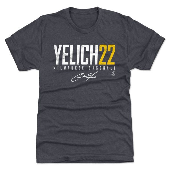 Christian Yelich Milwaukee Elite WHT Fashion