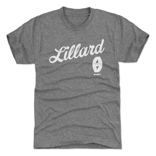 Damian Lillard Milwaukee Script WHT For Cheap - Image 3