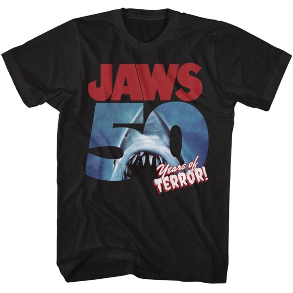 Jaws - 50 Years of Terror (Black) Hot on Sale
