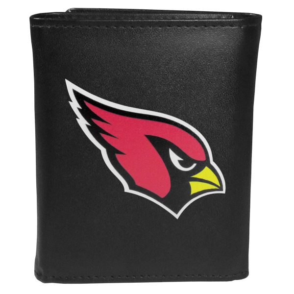 Arizona Cardinals Leather Trifold Wallet Online Hot Sale - Image 4