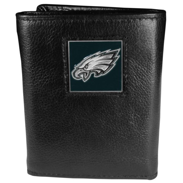 Philadelphia Eagles Leather Trifold Wallet Discount